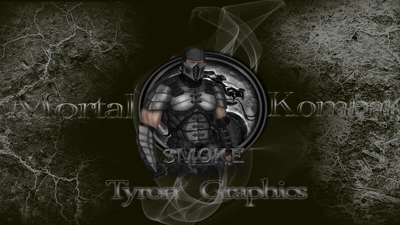 Mortal Kombat Character — Black, Dramatic