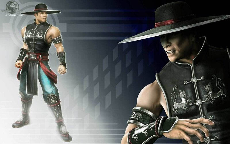 Mortal Kombat Character — Black