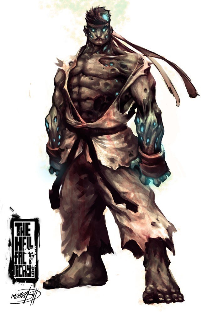 mortal kombat character concept art
