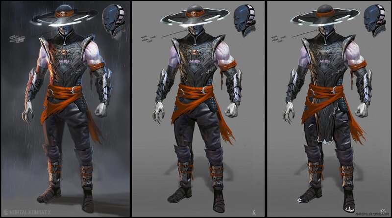Mortal Kombat Character — Gray