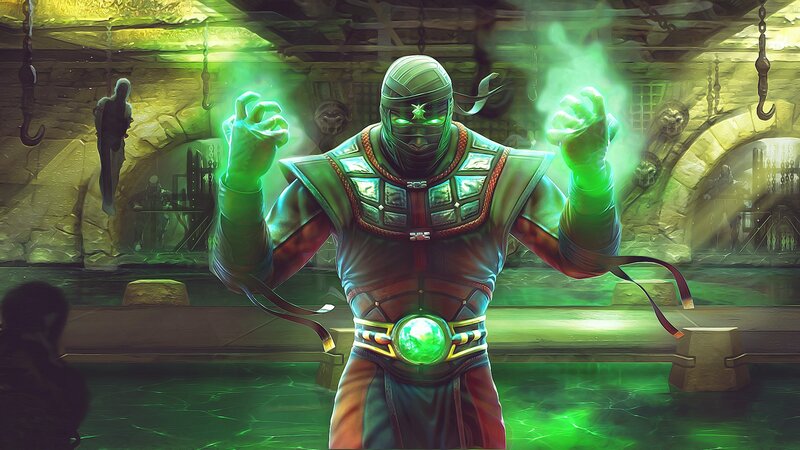 Mortal Kombat Character — Green