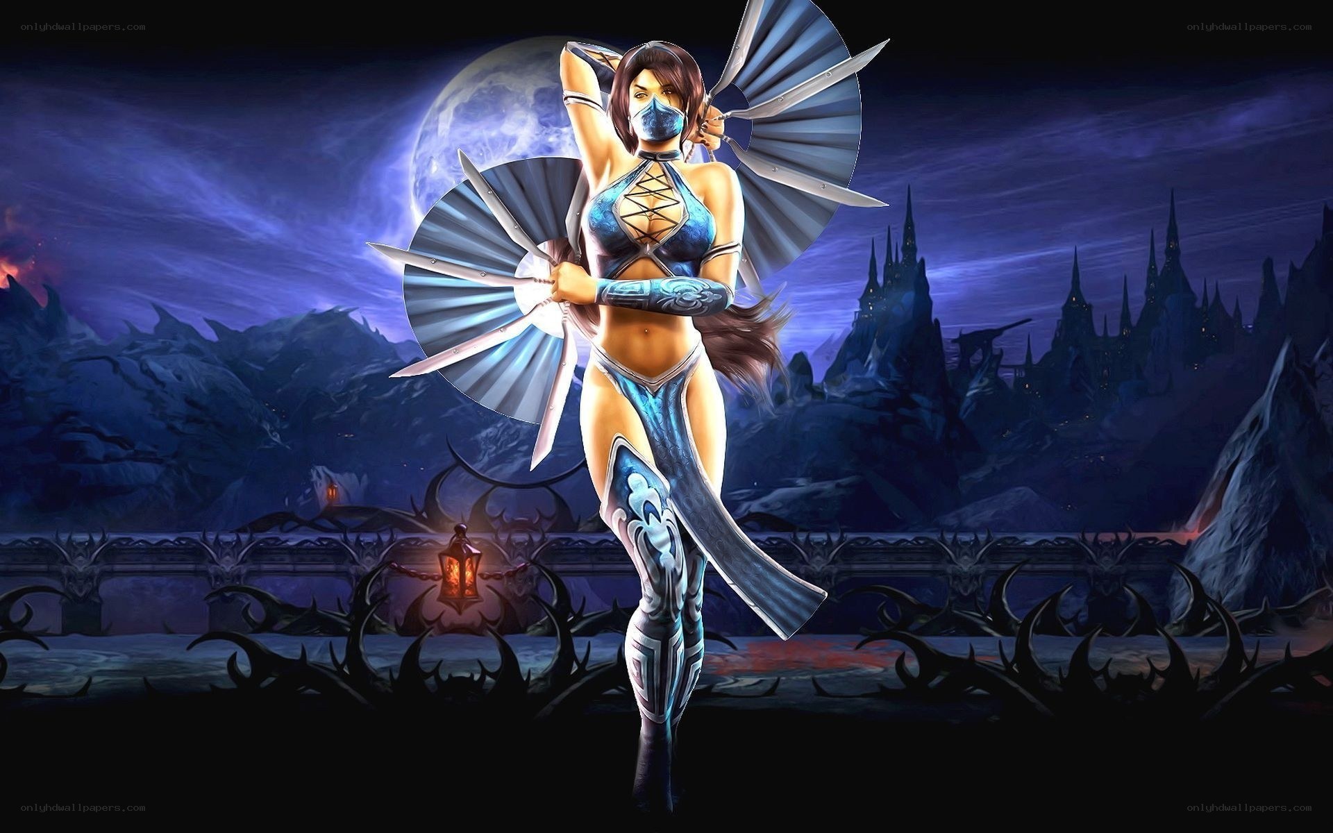 Mortal Kombat character in fantasy setting