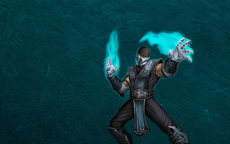 Mortal Kombat Character — Teal