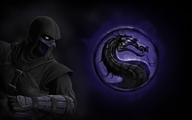 Mortal Kombat character with dragon emblem