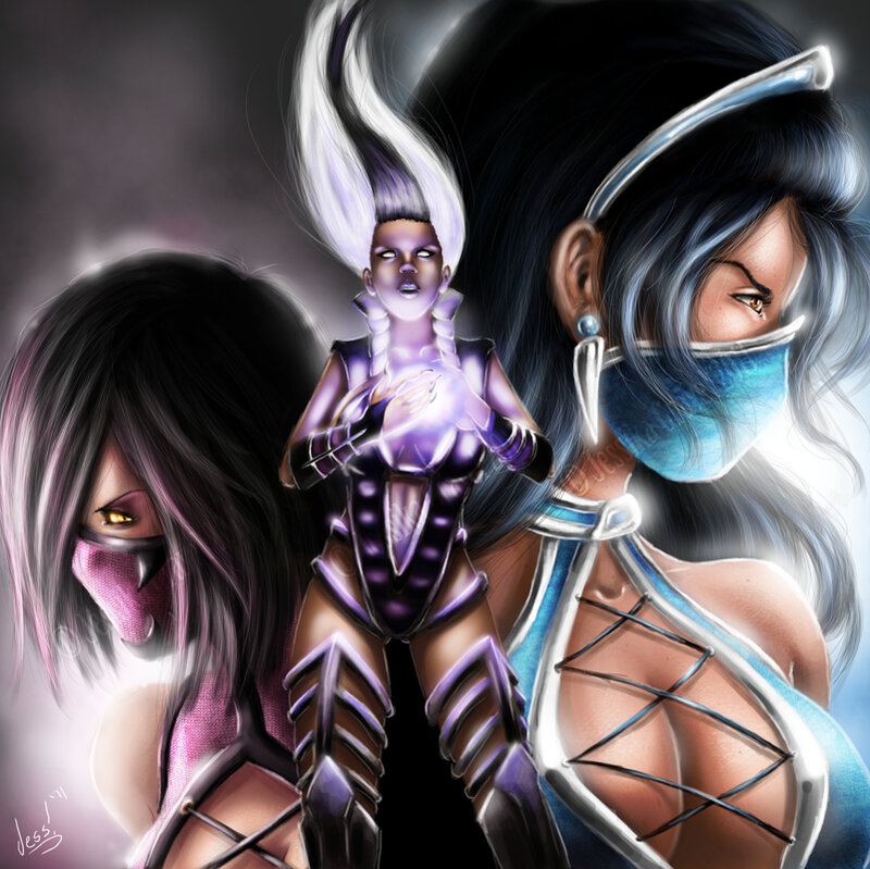Mortal Kombat female fighters