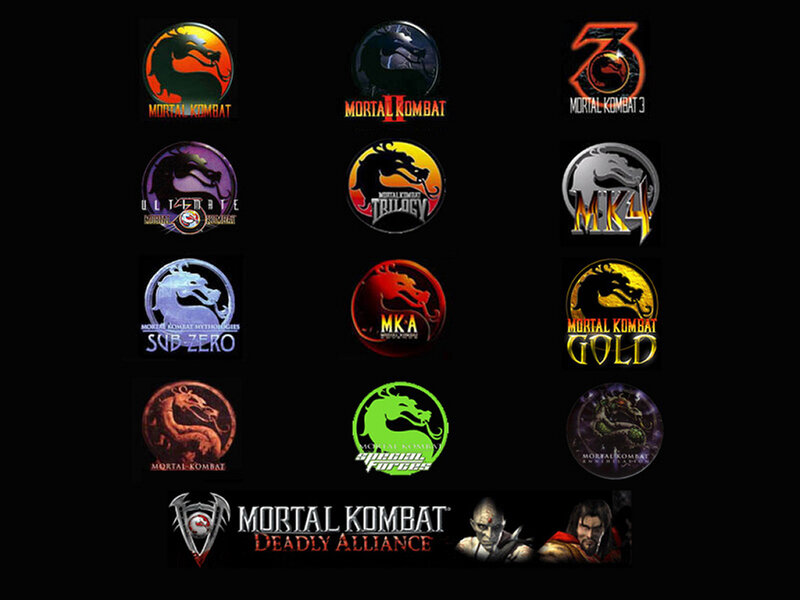 Mortal Kombat Game Logos
