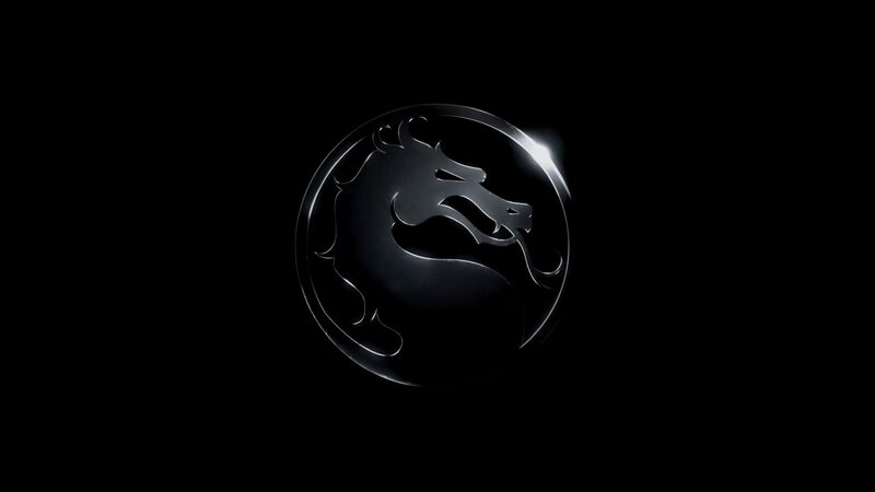 Mortal Kombat Logo — Black, Dark