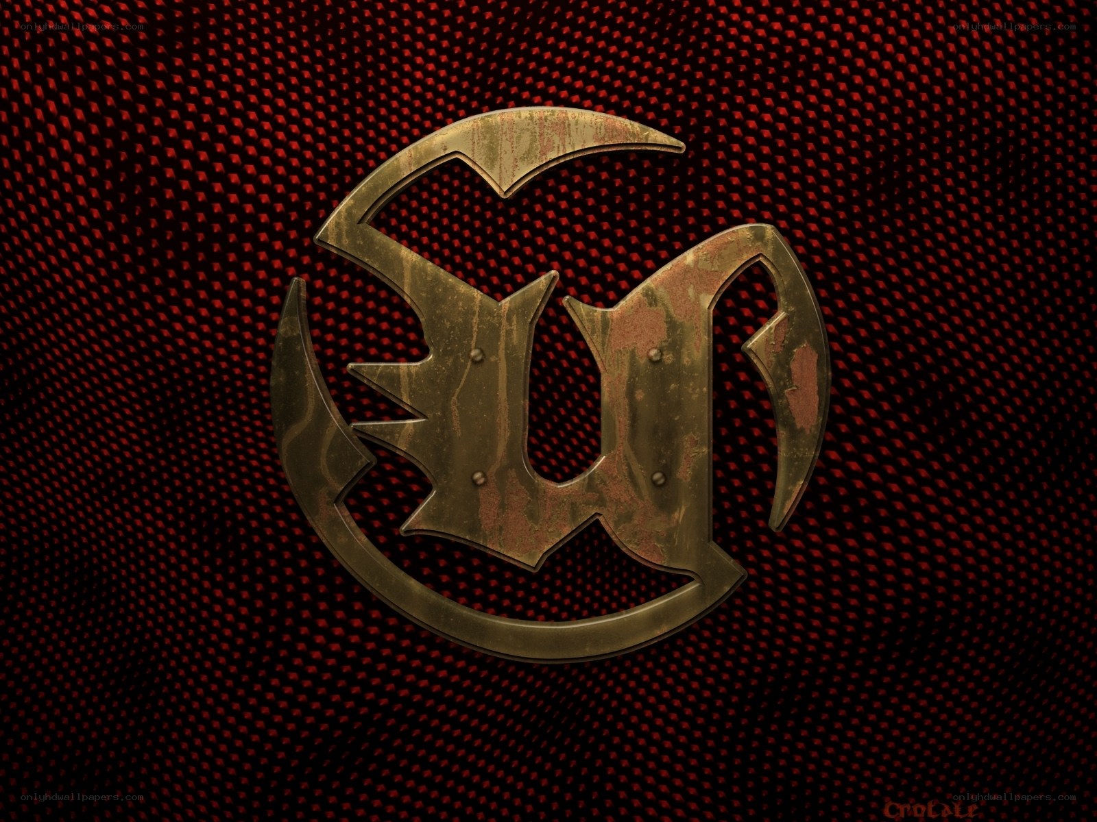 Mortal Kombat logo on red background