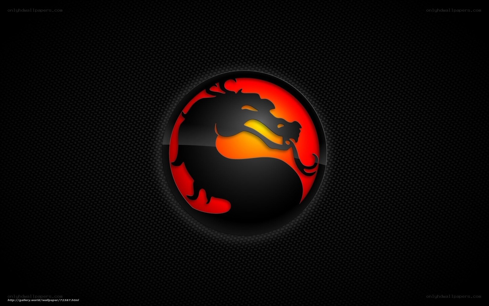 Mortal Kombat logo wallpaper
