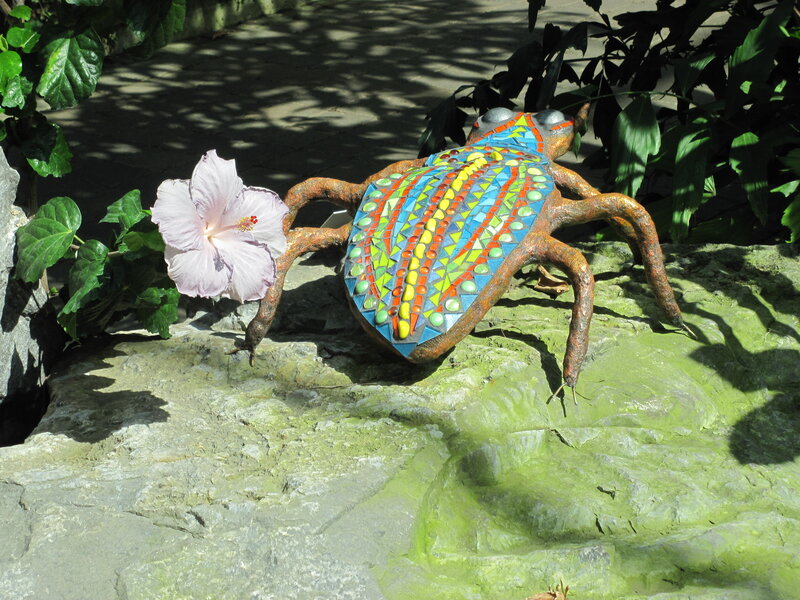 Mosaic Beetle Sculpture