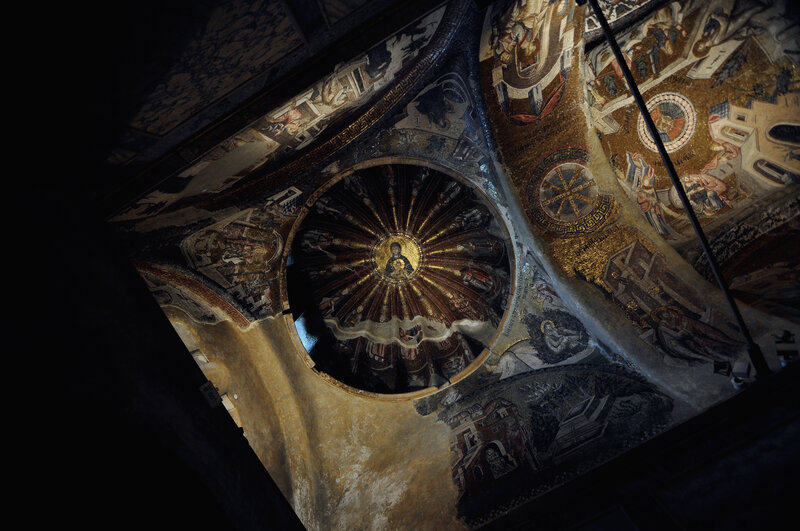 Mosaic Ceiling in Church