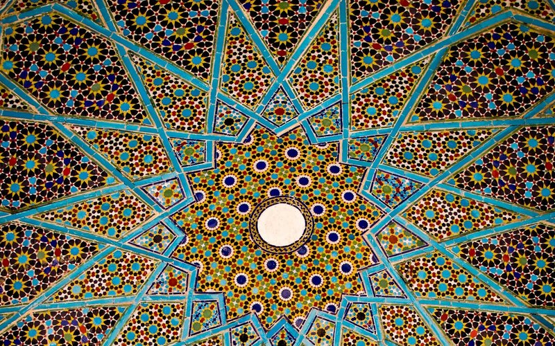 Mosaic Ceiling Pattern