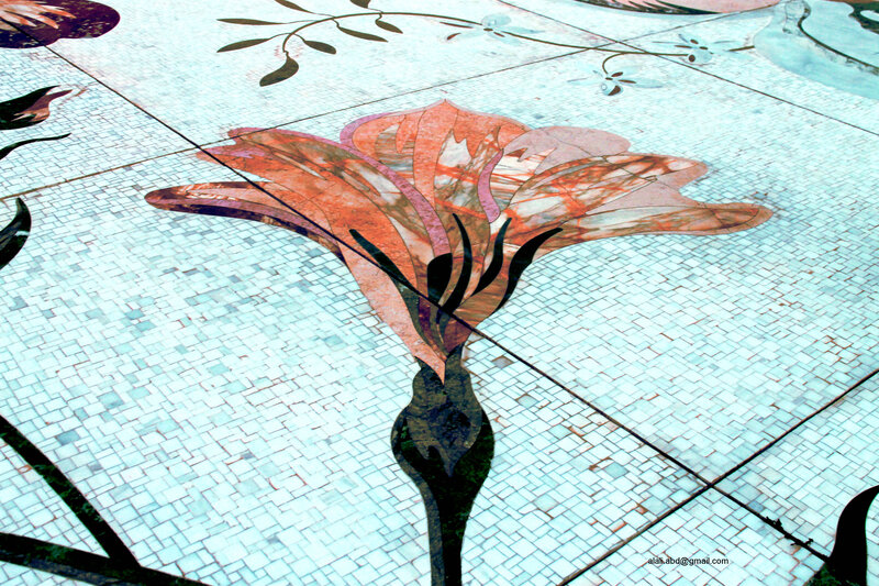 Mosaic Flower Design