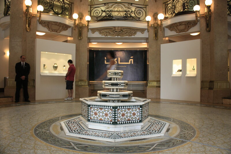 Mosaic Fountain in Hall