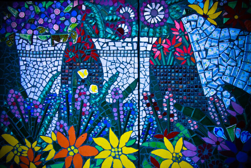 Mosaic Garden Artwork