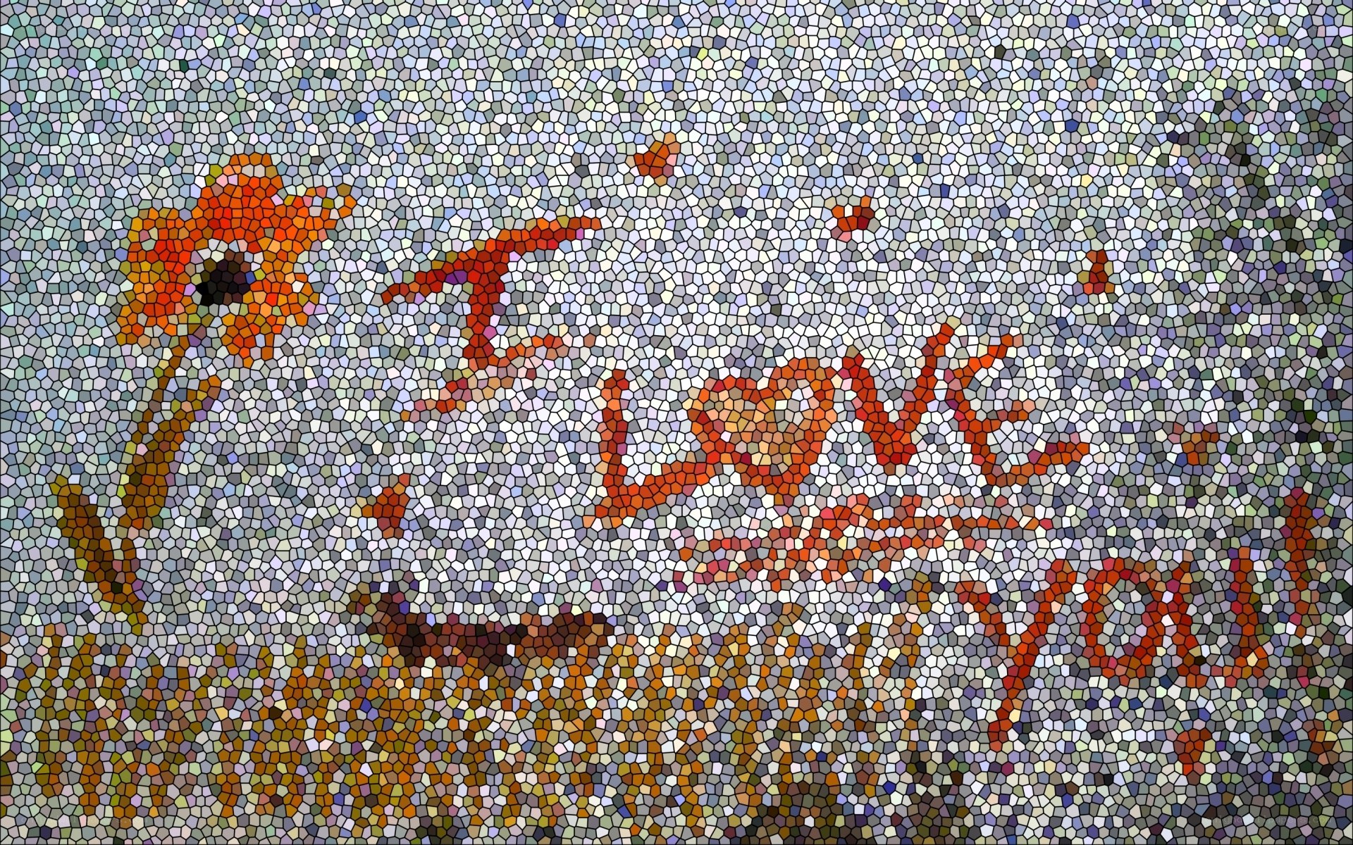 Mosaic I Love You artwork