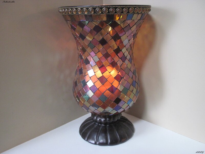 Mosaic Lamp Vase