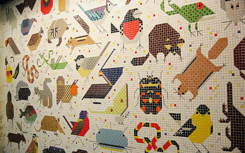 Mosaic of Animals