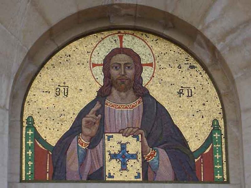 Mosaic of Christ Pantocrator