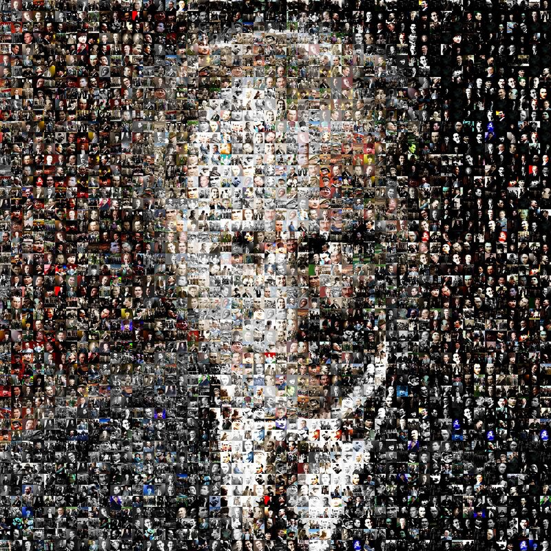 Mosaic of Historical Figures