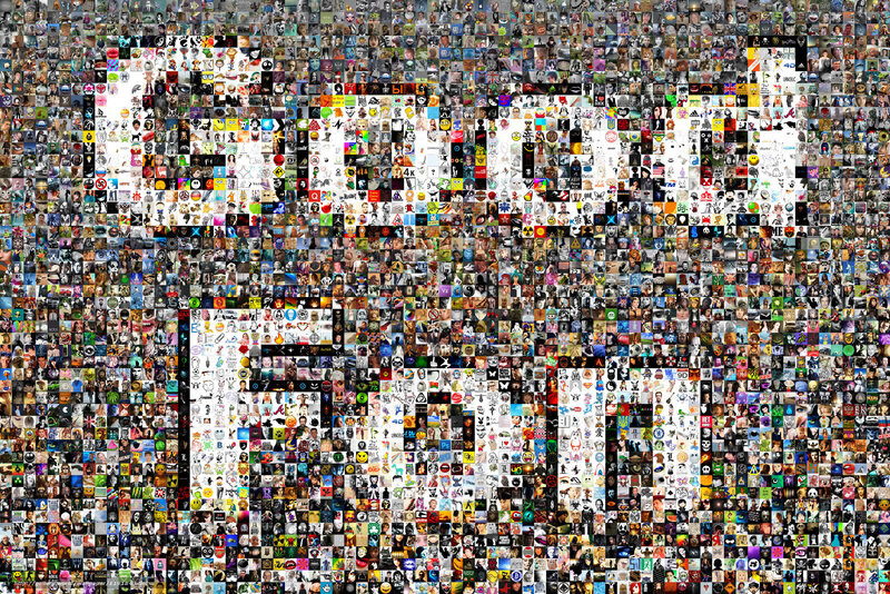 Mosaic of internet memes
