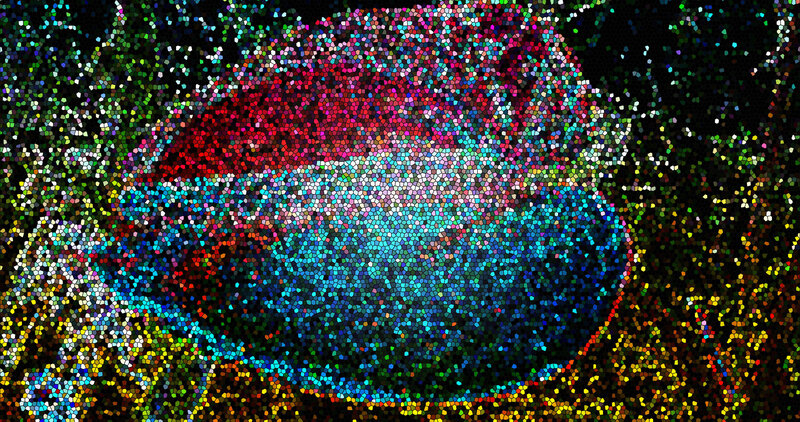 Mosaic of Lips