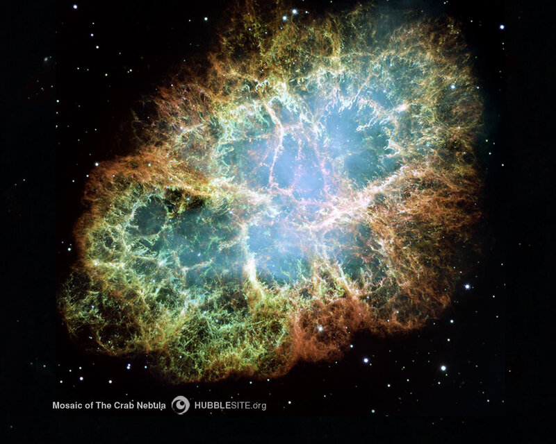 Mosaic of the Crab Nebula