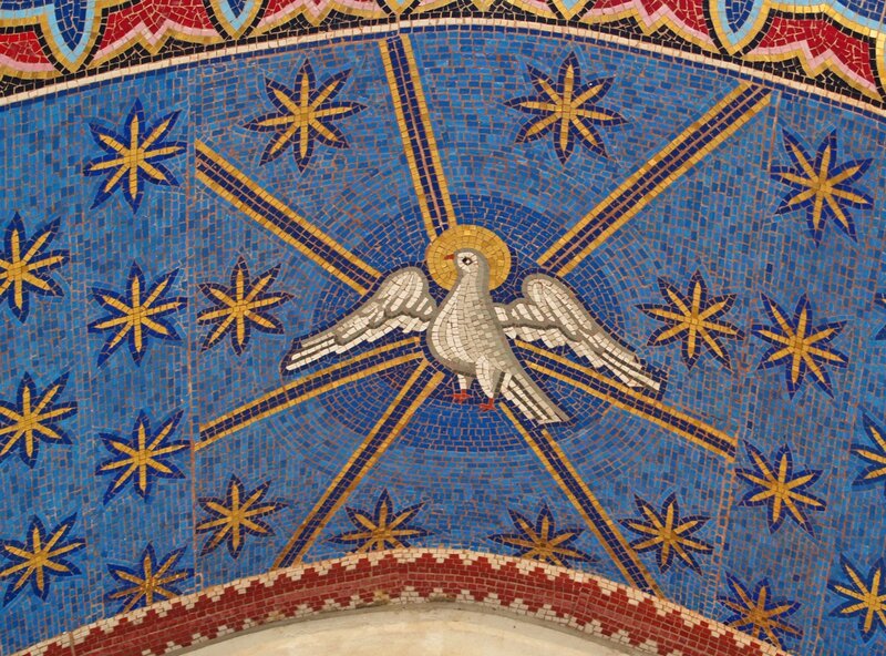 Mosaic of the Holy Spirit