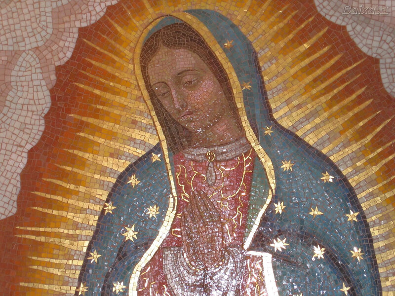 Mosaic of Virgin Mary