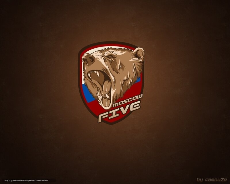 Moscow Five logo wallpaper