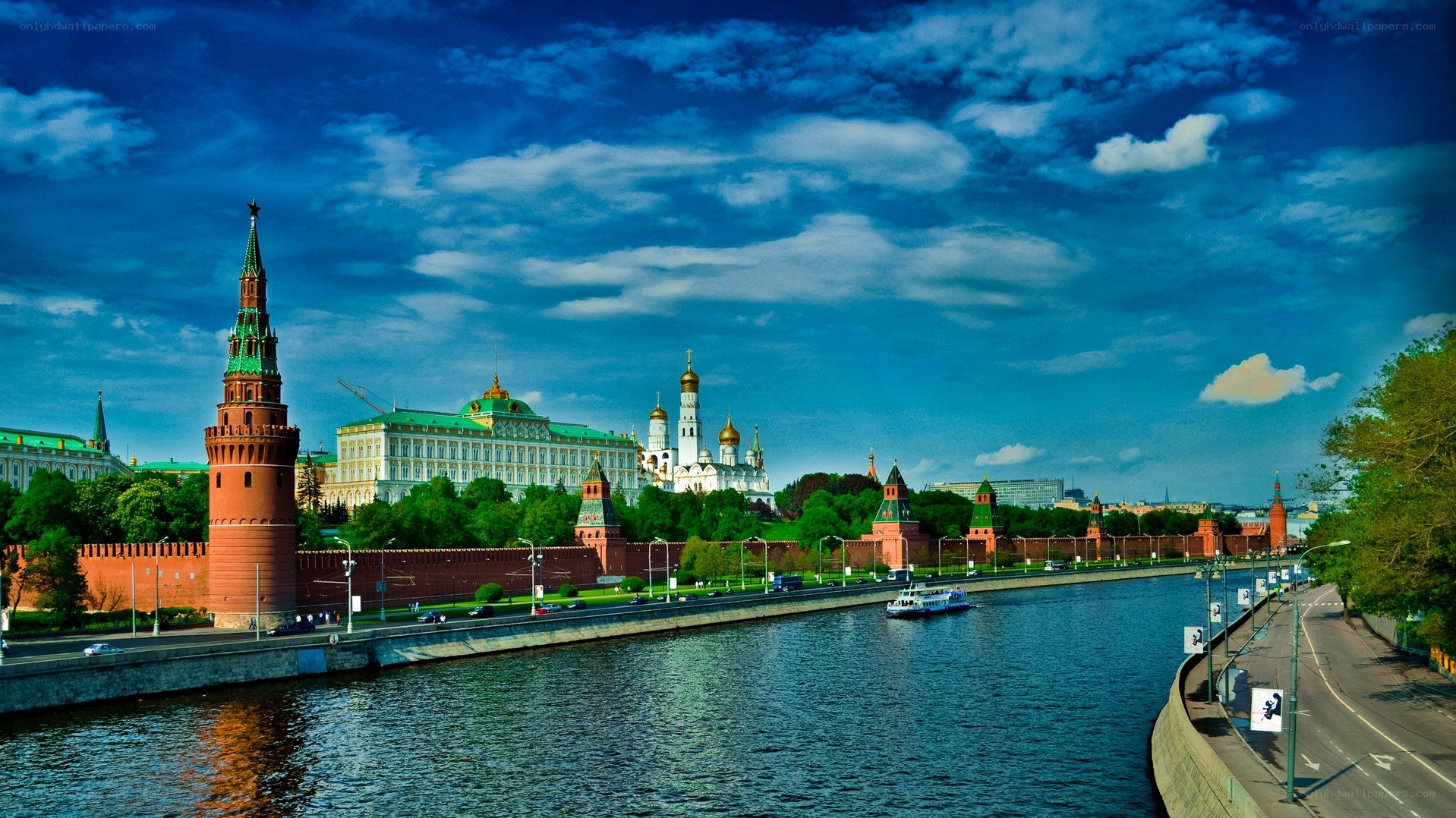 Moscow Kremlin and River