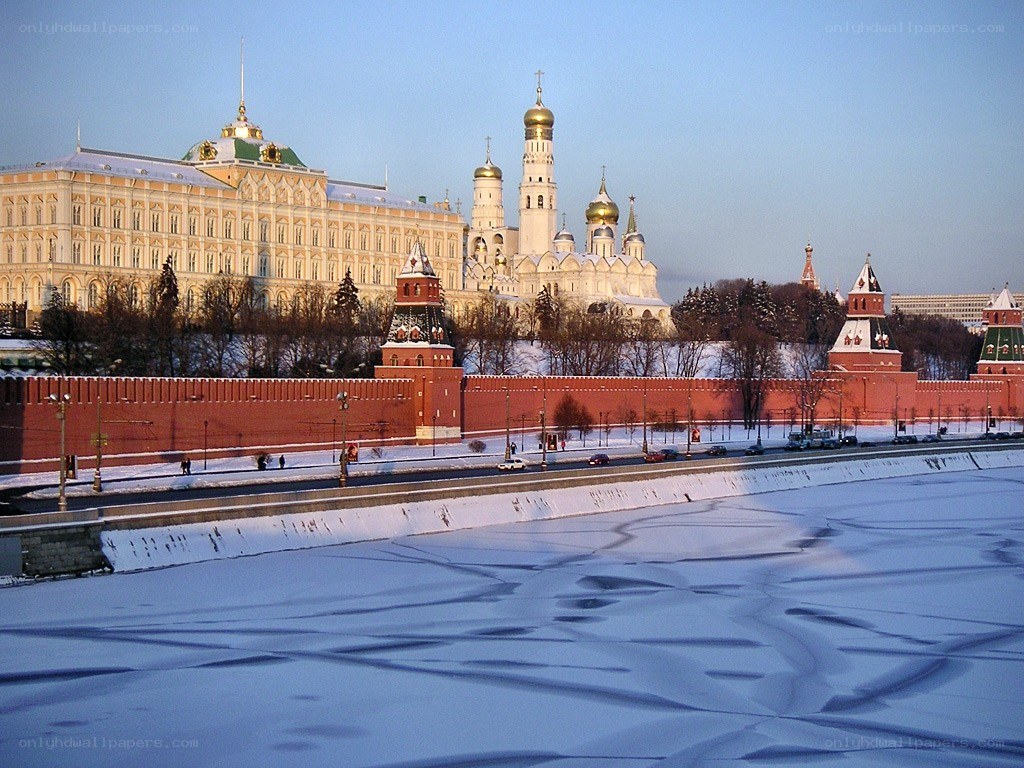 Moscow Kremlin in winter