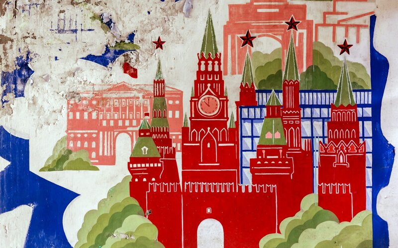 Moscow Kremlin Mural