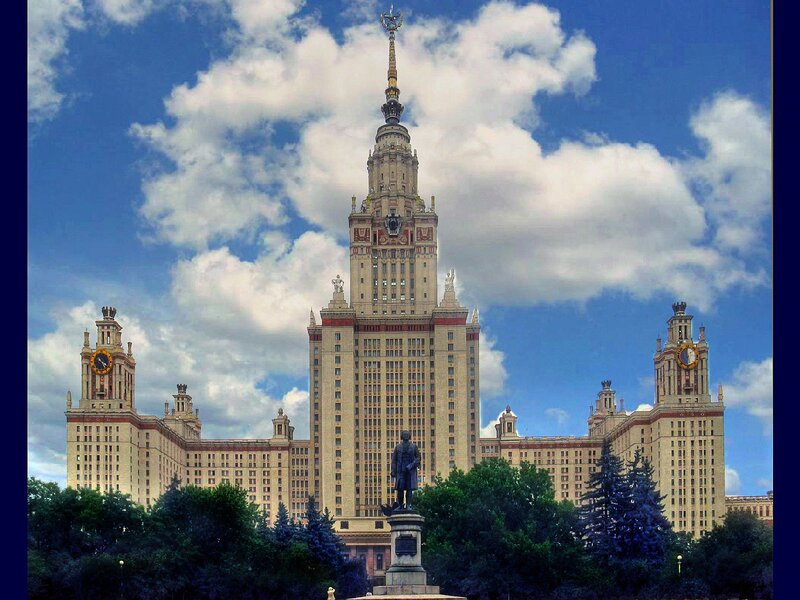 Moscow State University — Blue, Dramatic