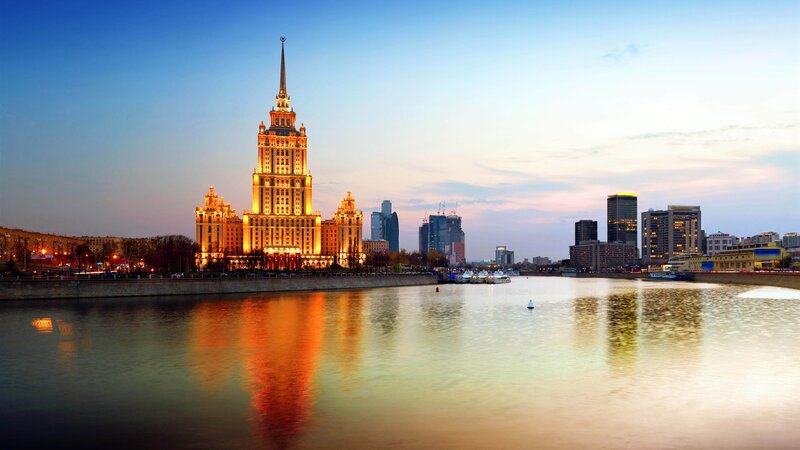 Moscow State University — Blue, Serene