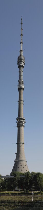 Moscow Tower on a clear day