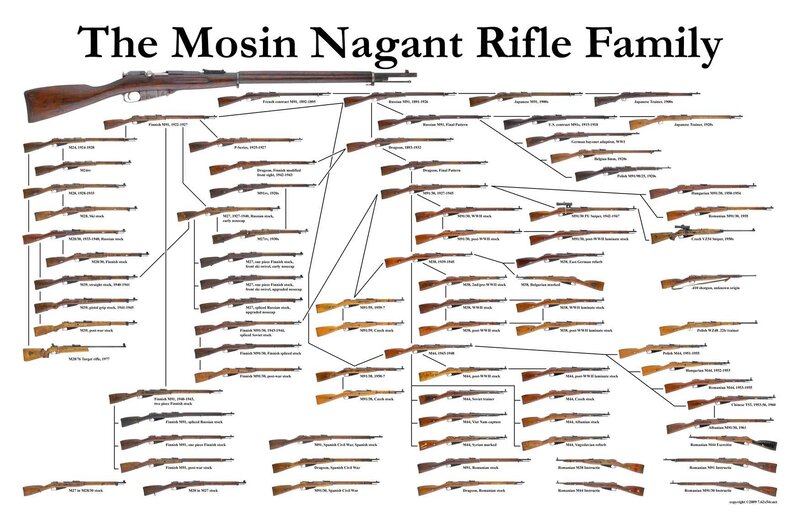 Mosin Nagant Rifle Family