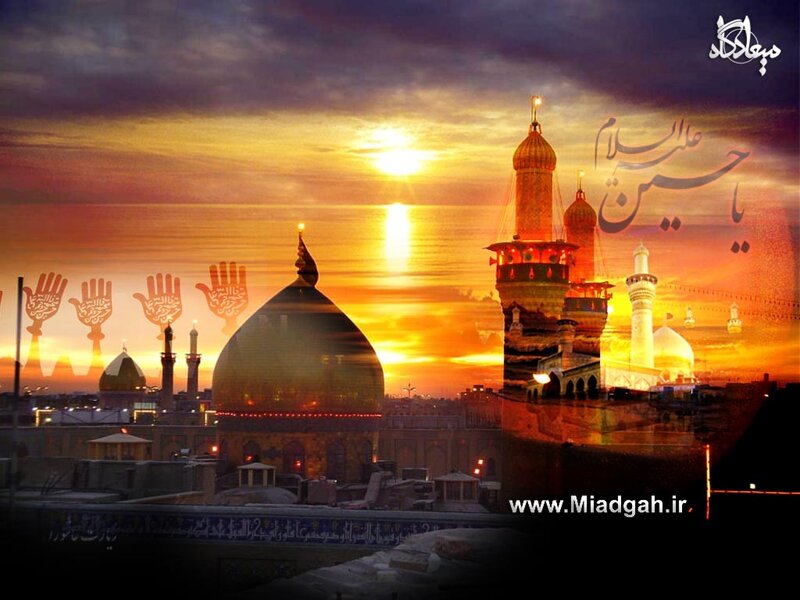 Mosque at Sunset — Orange, Dramatic