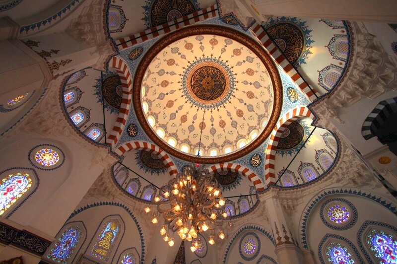 Mosque Ceiling Interior