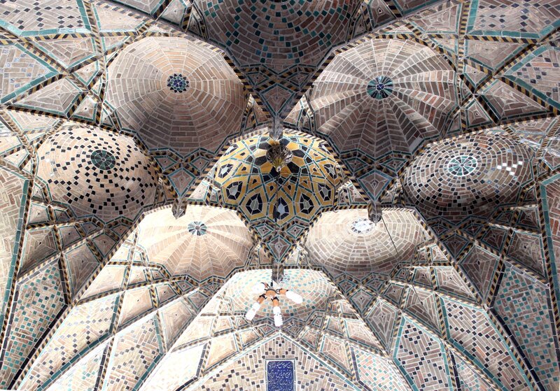 Mosque Ceiling Mosaics