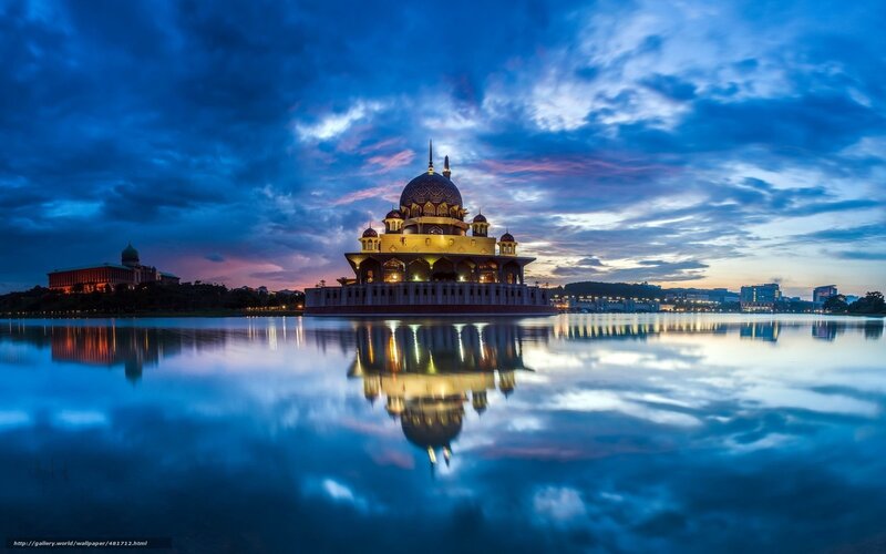 Mosque on a Lake