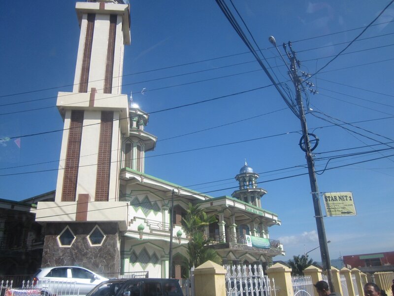 Mosque with Minaret — Blue