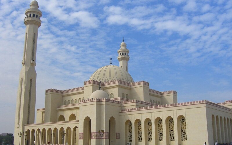 Mosque with Minaret