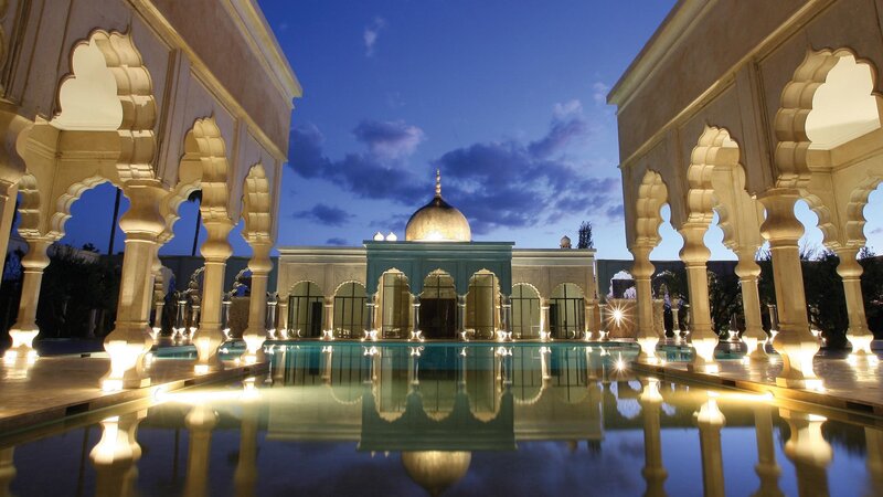 Mosque with Pool