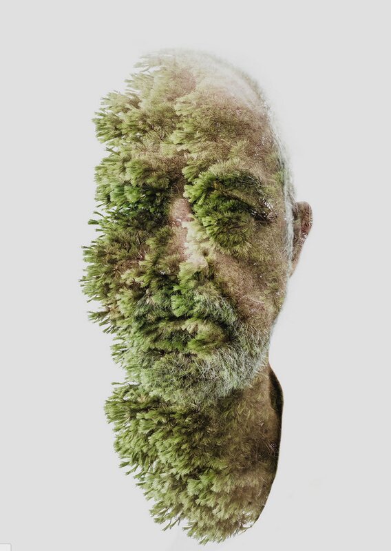 Moss-covered Face