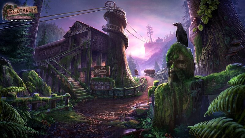 Moss-covered Treehouse
