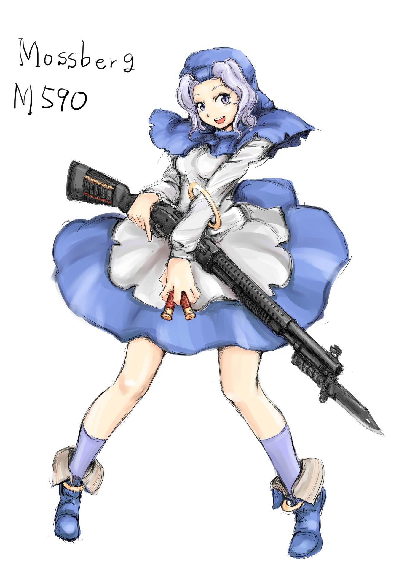 Mossberg M590 anime character