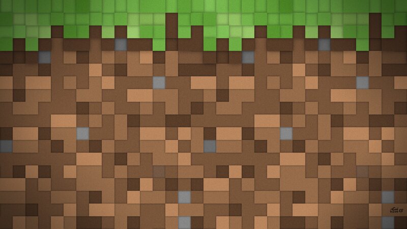 Mossy Dirt Blocks