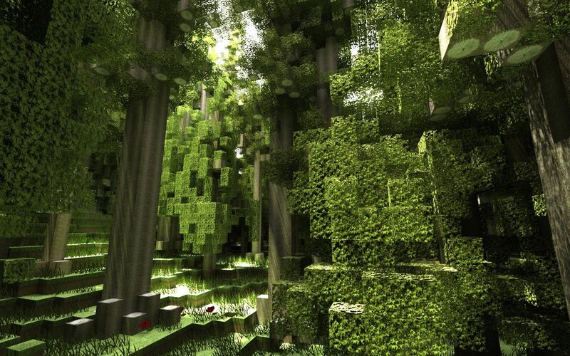 Mossy Forest in Game