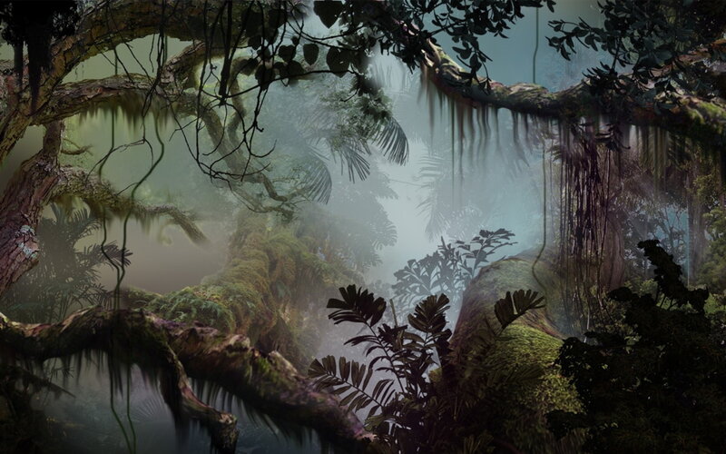 Mossy Jungle Canopy